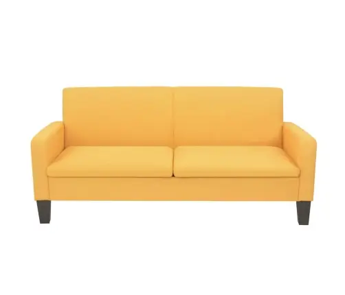 2-Osaline Diivanikomplekt, Kangas, Kollane