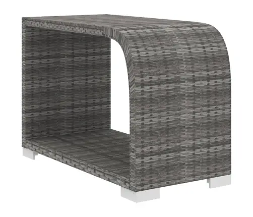 8-Daļīgs Dārza Atpūtas Mēbeļu Komplekts Ar Matračiem, Pelēks Pe Vidaxl