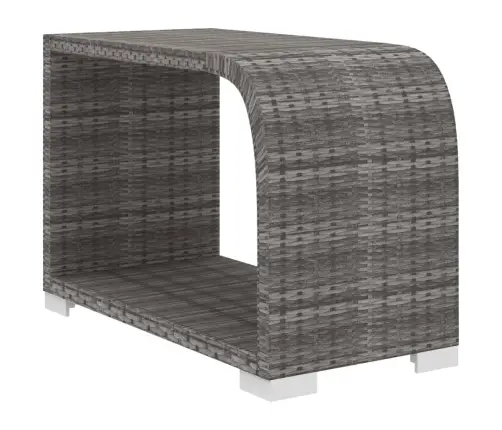 11-Daļīgs Dārza Atpūtas Mēbeļu Komplekts, Pelēks Pe Vidaxl