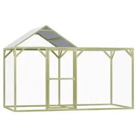 Vistu Būris, 3X1,5X2 M, Impregnēts Priedes Koks Vidaxl