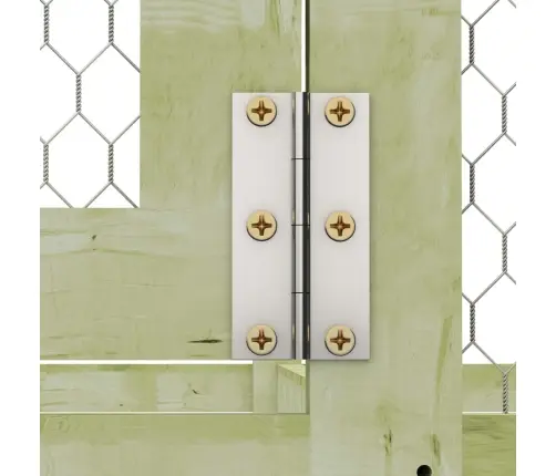 Narvas Viščiukams, 3X1,5X2M, Impregnuota Pušies Mediena