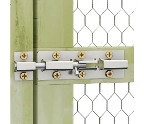 Narvas Viščiukams, 3X1,5X2M, Impregnuota Pušies Mediena