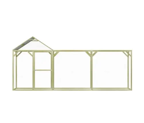 Kanakuut 4,5 X 1,5 X 2 M, Immutatud Männipuit