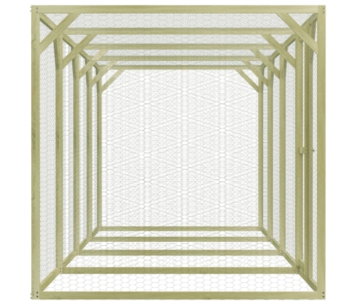 Vistu Būris, 1,5X6X1,5 M, Impregnēts Priedes Koks Vidaxl