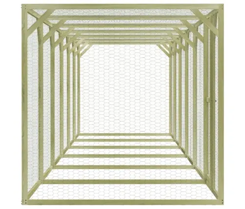 Narvas Viščiukams, 1,5X9X1,5M, Impregnuota Pušies Mediena