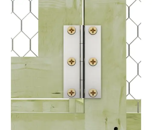 Narvas Viščiukams, 1,5X9X1,5M, Impregnuota Pušies Mediena