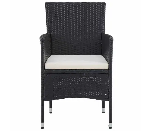 Mēbeļu Komplekts 5 Pcs Melna Vidaxl