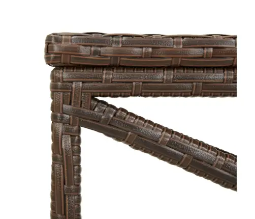 Dārza Sols, 120 Cm, Brūna Pe Rotangpalma Vidaxl