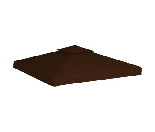 Nojumes Jumta Pārsegs, Divdaļīgs, 310 G/M², 3X3 M, Brūns Vidaxl