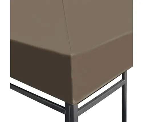 Nojumes Jumta Pārsegs, 310 G/M², 3X3 M, Pelēkbrūns Vidaxl