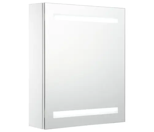 Vannasistabas Skapītis Ar Spoguli Un Led, 50X13,5X60 Cm Vidaxl