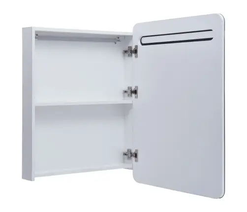 Ledidega Vannitoa Peegelkapp, 60 X 11 X 80 Cm