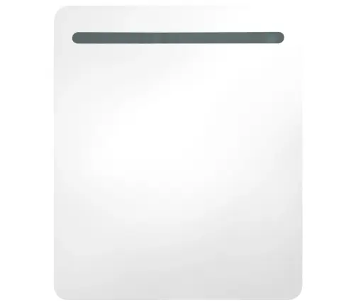 Vannasistabas Skapītis Ar Spoguli Un Led, 68X9X80 Cm Vidaxl