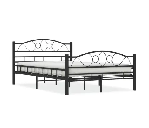 Lovos Rėmas, Juodos Spalvos, 120X200cm Plienas