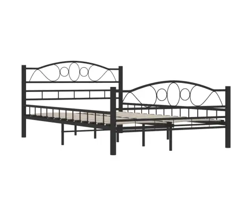 Lovos Rėmas, Juodos Spalvos, 120X200cm Plienas