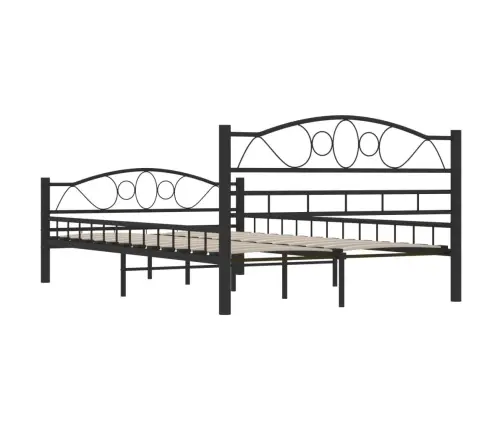 Lovos Rėmas, Juodos Spalvos, 120X200cm Plienas