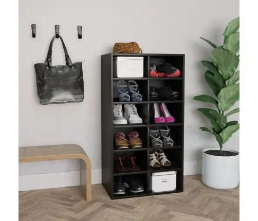 Lentyna Batams, Juodos Spalvos, 54X34X100,5cm Mediena