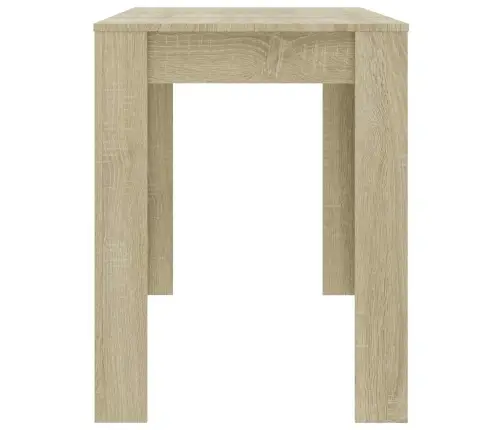 Söögilaud, Sonoma Tamm 120 X 60 X 76 Cm Tehispuit