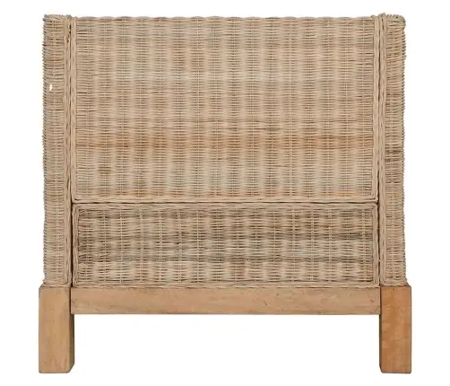 Divdaļīgs Dīvānu Komplekts Ar Matračiem, Dabīga Rotangpalma Vidaxl