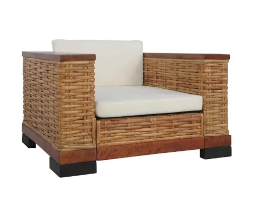 Divdaļīgs Dīvānu Komplekts Ar Matračiem, Dabīga Rotangpalma Vidaxl Divdaļīgs Dīvānu Komplekts Ar Matračiem, Dabīga Rotangpalma Vidaxl