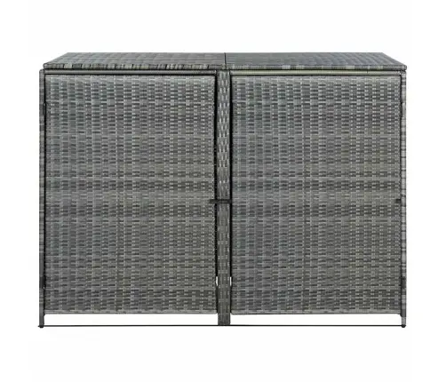Konteinerių Stoginė, Antracito, 148X77X111cm Ratanas
