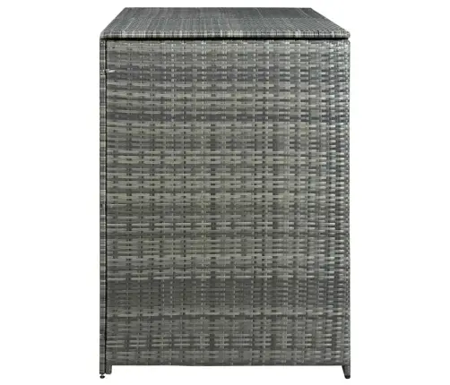 Konteinerių Stoginė, Antracito, 148X77X111cm Ratanas