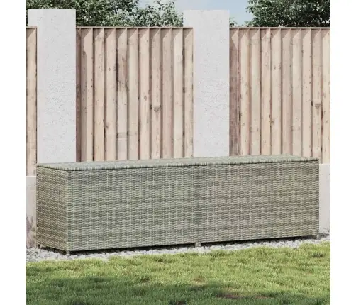 Sodo Daiktadėžė, Pilkos Spalvos, 200X50X60cm Poliratanas