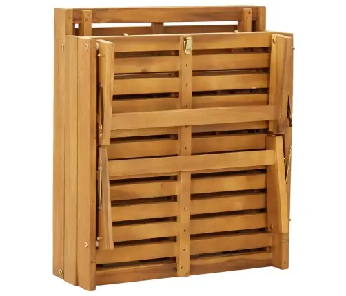 Kokkupandav Päevitustool Istmepadjaga, Akaatsiapuit