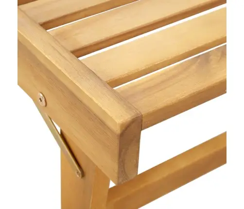 Kokkupandav Päevitustool Istmepadjaga, Akaatsiapuit