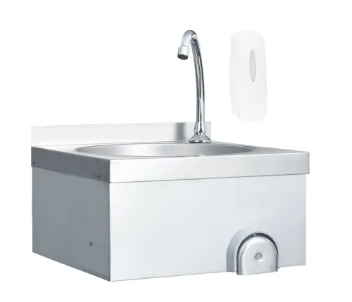 Izlietne Ar Jaucējkrānu Un Ziepju Trauku, Nerūsējošs Tērauds Vidaxl