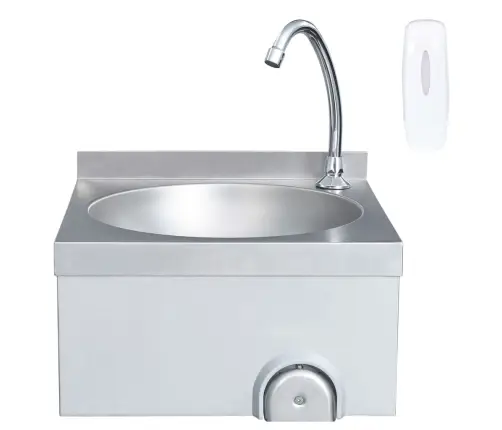 Izlietne Ar Jaucējkrānu Un Ziepju Trauku, Nerūsējošs Tērauds Vidaxl