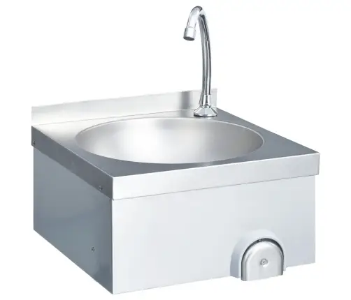 Izlietne Ar Jaucējkrānu Un Ziepju Trauku, Nerūsējošs Tērauds Vidaxl