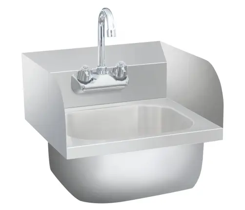 Izlietne Roku Mazgāšanai, Ar Jaucējkrānu, Nerūsējošs Tērauds Vidaxl