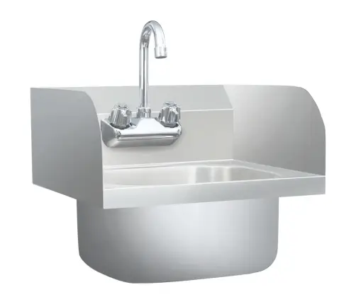 Izlietne Roku Mazgāšanai, Ar Jaucējkrānu, Nerūsējošs Tērauds Vidaxl