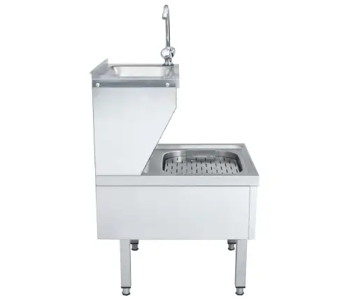 Izlietne Roku Mazgāšanai, Ar Jaucējkrānu, Nerūsējošs Tērauds Vidaxl