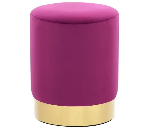 Soliņš, Violets Un Zeltains Samts 28 X 36 Cm Vidaxl