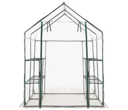 Kasvuhoone 8 Riiuliga, 143 X 143 X 195 Cm