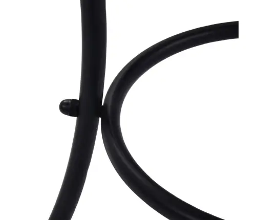 Mozaīkas Bistro Galds, 60 Cm, Sarkanbrūns Ar Baltu, Keramika Vidaxl