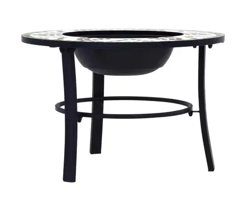 Mozaikinė Laužavietė, Žalios Spalvos, 68cm Keramika