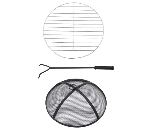 Tuleasemega Laud, Terrakota, 68 cm Keraamiline