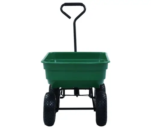 Dārza Ratiņi, 300 Kg, 75 L, Zaļi Vidaxl