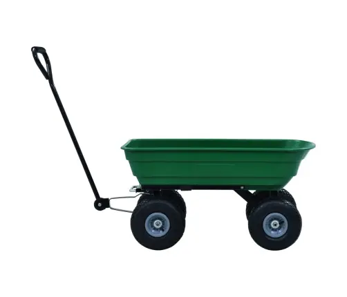 Dārza Ratiņi, 300 Kg, 75 L, Zaļi Vidaxl