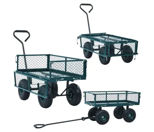 Dārza Ratiņi, Zaļi, 250 Kg Vidaxl