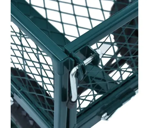 Dārza Ratiņi, Zaļi, 250 Kg Vidaxl