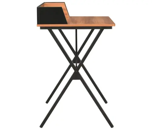 Rakstāmgalds, Melns Un Brūns, 80X50X84 Cm Vidaxl