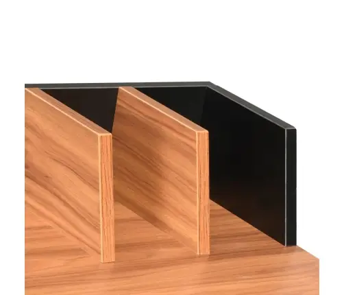 Rakstāmgalds, Melns Un Brūns, 80X50X84 Cm Vidaxl