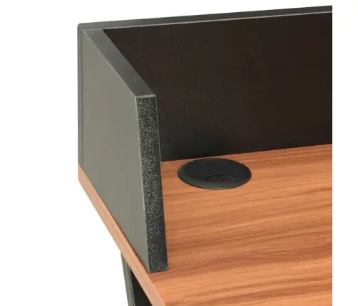 Rakstāmgalds, Melns Un Brūns, 80X50X84 Cm Vidaxl