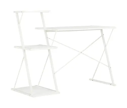 Rakstāmgalds Ar Plauktu, Balts, 116X50X93 Cm Vidaxl Rakstāmgalds Ar Plauktu, Balts, 116X50X93 Cm Vidaxl