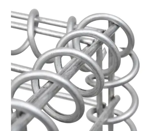 Gabions Atkritumu Tvertnēm, Cinkots Tērauds, 320X100X120 Cm Vidaxl