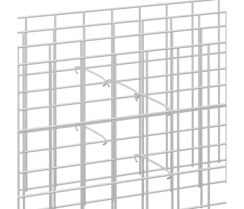 Gabiona Āķi, 100 Gab., Cinkots Tērauds, 15 Cm Vidaxl